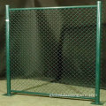 PVC Coated Diamond Fence high quality PVC coated chain link fence Supplier